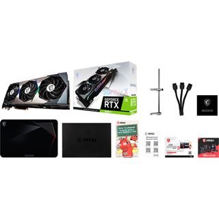 24GB MSI GeForce RTX 3090 Ti Suprim X 24G Aktiv PCIe 4.0 x16 (Retail)