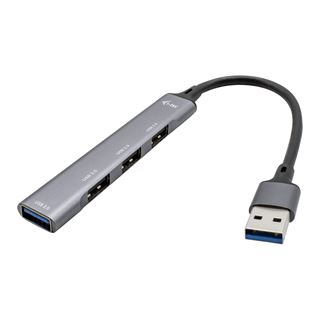I-TEC USB 3.0 Metal HUB 1x USB 3.0 3x USB 2.0 ohne Netzteil