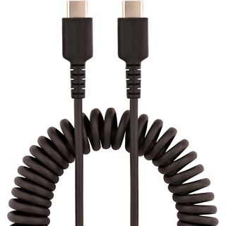(€12,90*/1m) 1.00m Startech USB2.0 Ladekabel aufgerollt USB C