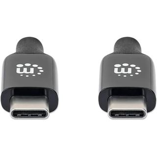 Manhattan USB 3.2 Gen 2 Aktives Typ-C Kabel 5m 10 Gbit/s 60W