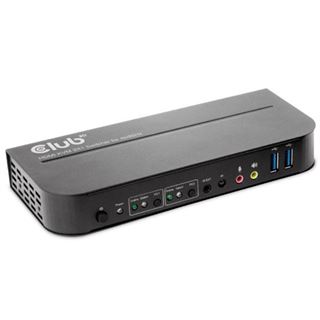 Club3D KVM Switch 4K60Hz 2x HDMI > HDMI/2xUSB/Audio retail