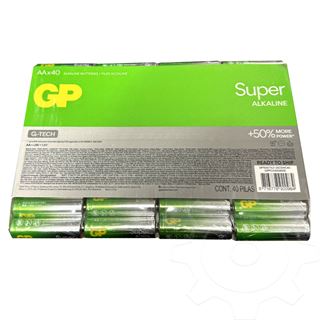 GP Batterie Alkaline Super AA 1,5V 40 St&uuml;ck