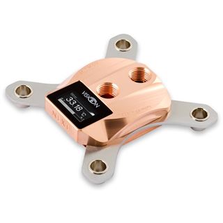 Aquacomputer cuplex kryos NEXT mit VISION 1700, Kupfer/Kupfer