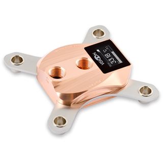 Aquacomputer cuplex kryos NEXT mit VISION 1700, Kupfer/Kupfer