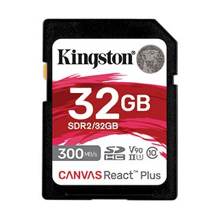 32GB KINGSTON SDHC REACT PLUS UHS-II