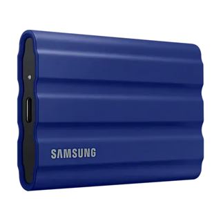 1TB Samsung Portable SSD T7 Shield USB 3.2 Gen 2 + IPS 65 blau