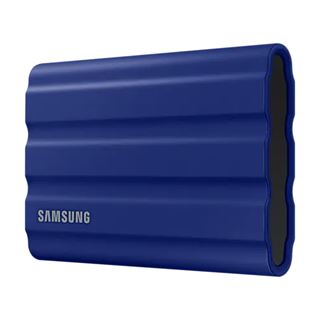 1TB Samsung Portable SSD T7 Shield USB 3.2 Gen 2 + IPS 65 blau