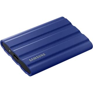 1TB Samsung Portable SSD T7 Shield USB 3.2 Gen 2 + IPS 65 blau