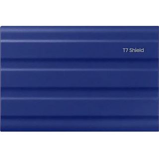 2TB Samsung Portable SSD T7 Shield USB 3.2 Gen 2 + IPS 65 blau