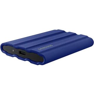2TB Samsung Portable SSD T7 Shield USB 3.2 Gen 2 + IP65 blau