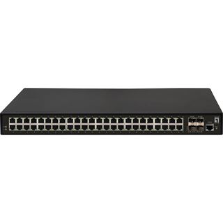 LevelOne Switch 48x GE GTL-5291 4xGSFP 19"