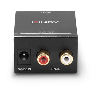 LINDY AD-Wandler RCA an TosLink optis Konvertiert analoge