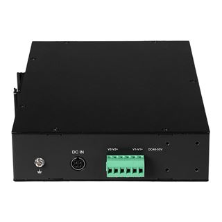 Edimax Industrieller 10-Port Gigabit PoE+-DIN-Schienen-Switch mit 2