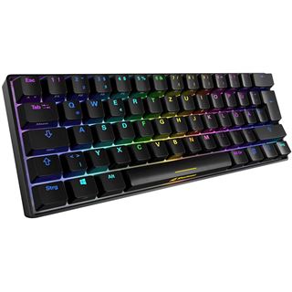 Sharkoon Tastatur Skiller SGK50S4 Gaming schwarz/rot