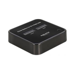 Delock M.2 Dockingstation f&uuml;r 2 x M.2 NVMe PCIe SSD mit Klon