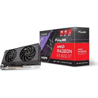 8GB Sapphire Radeon RX 6650 XT Gaming OC Aktiv PCIe 4.0 x16 (x8)