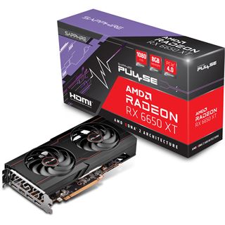 8GB Sapphire Radeon RX 6650 XT Gaming OC Aktiv PCIe 4.0 x16 (x8)