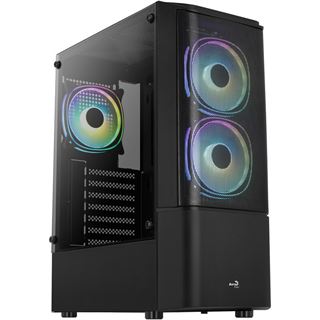 AeroCool Quantum Mesh V3 mit Sichtfenster Midi Tower ohne Netzteil