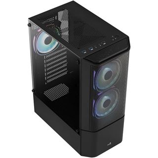 AeroCool Quantum Mesh V3 mit Sichtfenster Midi Tower ohne Netzteil