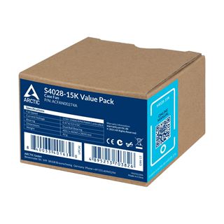 Arctic S4028-6K, 5er-Pack 40x40x28mm 250-6000 U/min schwarz