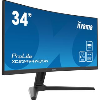 34" (86,36cm) iiyama Curved XCB3494WQSN-B1 schwarz 3440x1440 1x
