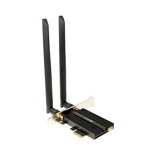 Inter-Tech PowerOn DMG-36 Wi-Fi 6E, PCIe Adapter