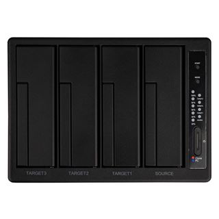 IcyBox Dockingstation für 4 HDD/SSD, SATA 2,5"/3,5",