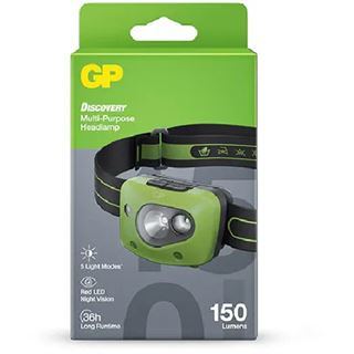 GP Stirnlampe 150lumen CH43 3X AAA