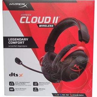 HyperX HP Cloud II Kabellos, schwarz/rot (4P5K4AA)