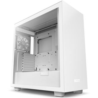 NZXT H7 mit Sichtfenster Midi Tower ohne Netzteil weiss