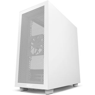 NZXT H7 Flow mit Sichtfenster Midi Tower ohne Netzteil weiss