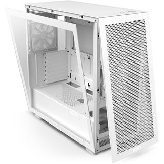 NZXT H7 Flow mit Sichtfenster Midi Tower ohne Netzteil weiss