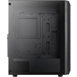 AeroCool Beam Midi Tower ohne Netzteil schwarz