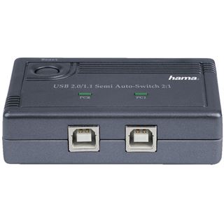 Hama 00042041 2-fach USB 2.0 Sharing Switch