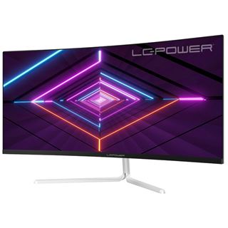 34" (86,36cm) LC-Power Gaming LC-M34-UWQHD-100-C-V3 weiss