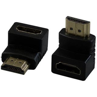 EFB Elektronik HDMI Adapter Typ A Stecker/Buchse 90° gewinkelt