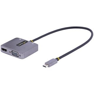 Startech USB C Video Adapter USB C to HDMI VGA Multiport Adapter