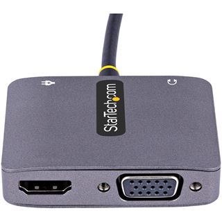 Startech USB C Video Adapter USB C to HDMI VGA Multiport Adapter
