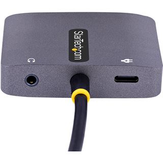 Startech USB C Video Adapter USB C to HDMI VGA Multiport Adapter