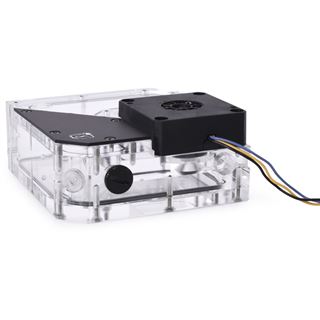 Alphacool Rise Flat Reservoir DDC mit DDC310 Pumpe