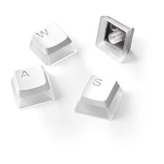 Steelseries Prismcaps, DE Layout - weiss
