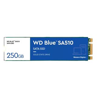 250GB SanDisk WD Blue SA510 M.2 2280 SATA 6Gb/s 3D-NAND TLC