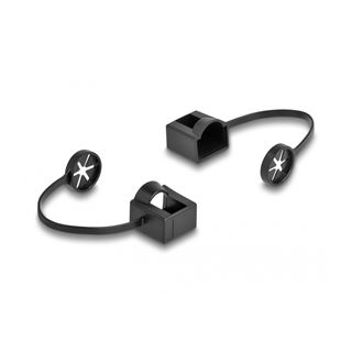 Delock Staubschutz für RJ45 Stecker mit Befestigungsclip 50er