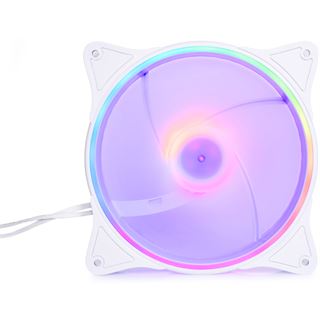 Alphacool Rise Aurora 140x140x25mm 0-2000 U/min 38.4 dB(A) weiß