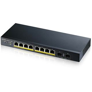 Zyxel GS1900-10HP v2 8-port GbE L2 PoE Smart Switch + 2 SFP slots