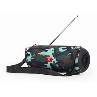 Gembird Tragbare Bluetooth-Lautsprecher mit Antenne camo