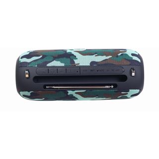 Gembird Tragbare Bluetooth-Lautsprecher mit Antenne camo