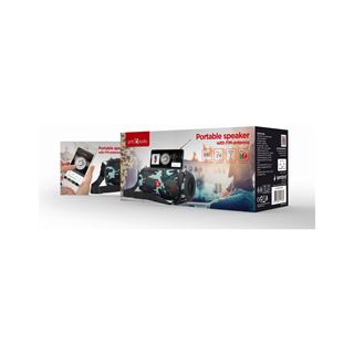 Gembird Tragbare Bluetooth-Lautsprecher mit Antenne camo