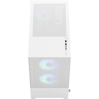 Fractal Design Pop Mini Air RGB TG Clear Tint weiß