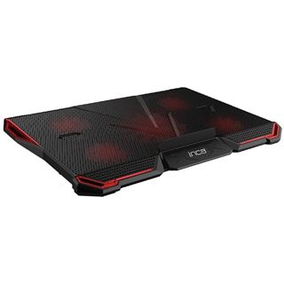 INCA ARRAX GAMING NOTEBOOK COOLER 5X FAN, 6 STEPS, 2X USB, 13